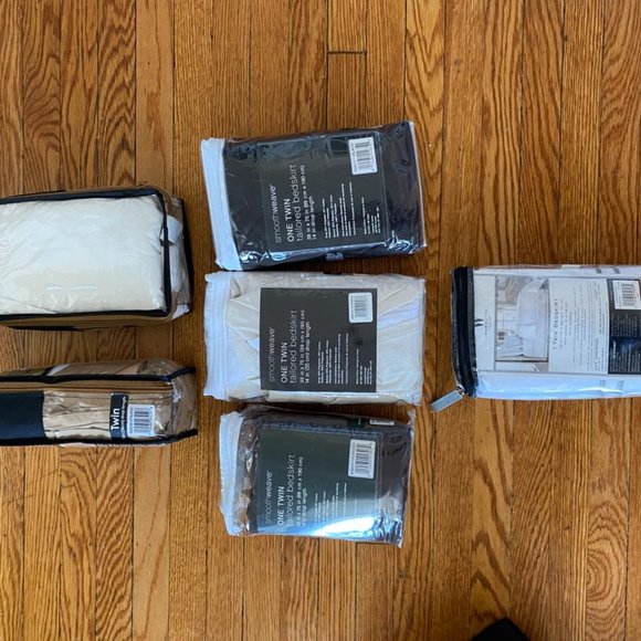 TWIN BED SKIRTS - Various Colours/Brands - Picture 3 of 3